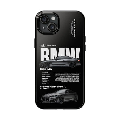 "G82 M4" Black Case Phone Case Icon Cases