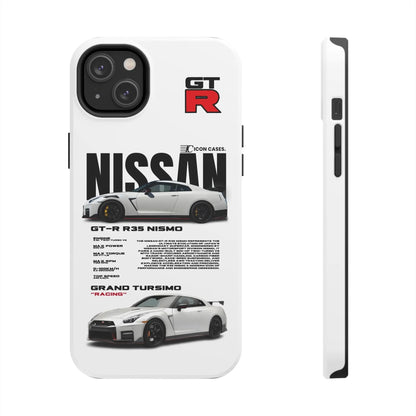 "GTR R35" white case Phone Case Icon Cases