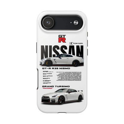 "GTR R35" white case Phone Case Icon Cases