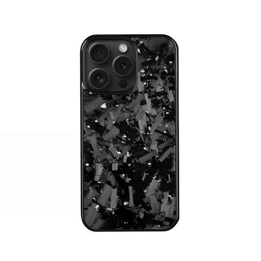 Silver Forged Carbon Fiber | iPhone Case | Magsafe  Icon Cases