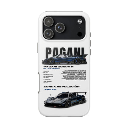"Zonda R" White Case Phone Case Icon Cases